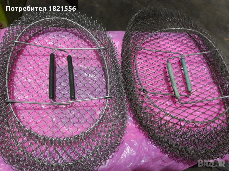 метална плетена чанта - авоська, снимка 1