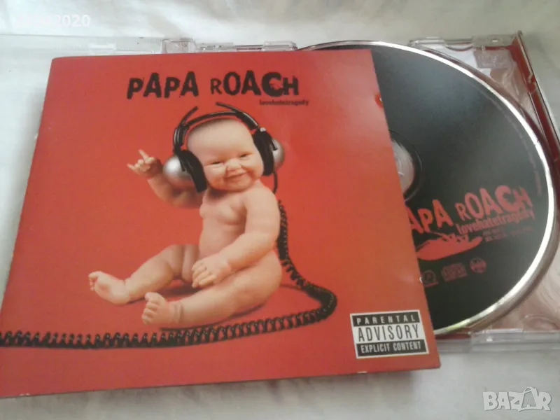 Papa Roach – Lovehatetragedy лицензен диск, снимка 1