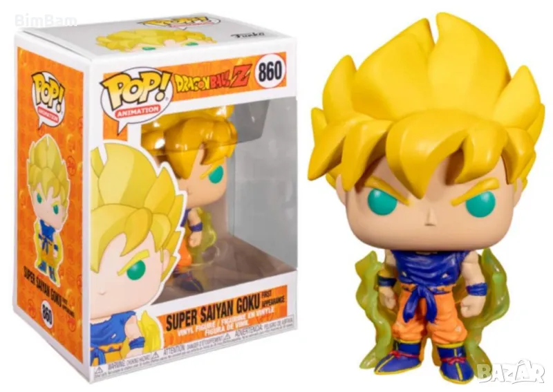 Фигура Funko POP! Animation: Dragon Ball Z - Super Saiyan Goku /#860, снимка 1