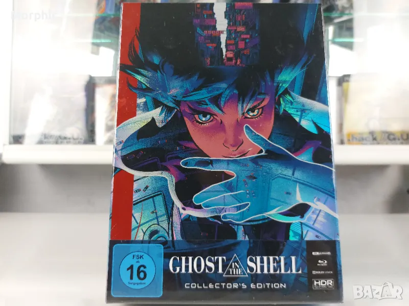 Ghost in The Shell Collector's Edition кавър A, 4K Ultra HD+3 Blu-rays+OST+Manga, снимка 1