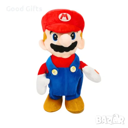 Интерактивна плюшена играчка Ходещ Супер Марио и Луйджи, Super Mario, снимка 1