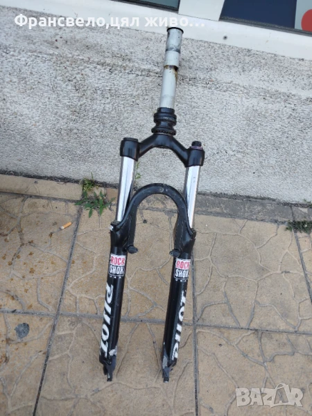 26 цола вилка за велосипед колело rock shox pilot няма теч държи въздуха , снимка 1