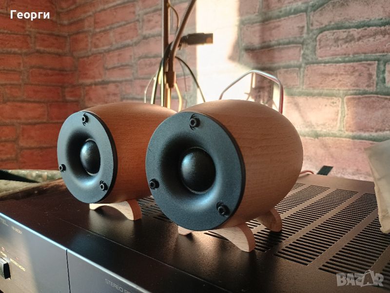 Super Tweeter Beechwood 30kHz бъчвички от дълбан бук, снимка 1