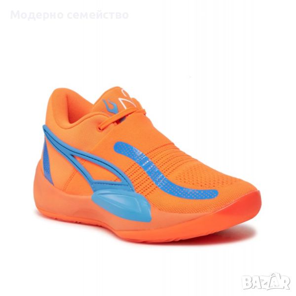 Мъжки баскетболни маратонки puma x neymar jr rise nitro basketball shoes orange, снимка 1