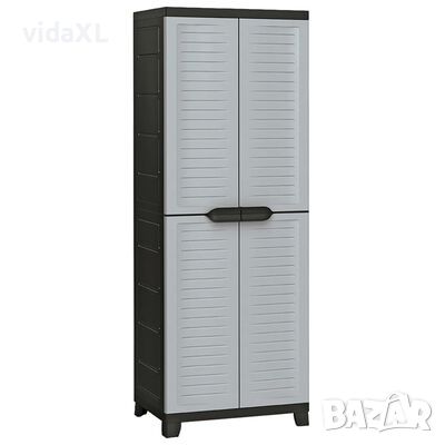 vidaXL Пластмасов шкаф, 65x45x181 см(SKU:337904, снимка 1