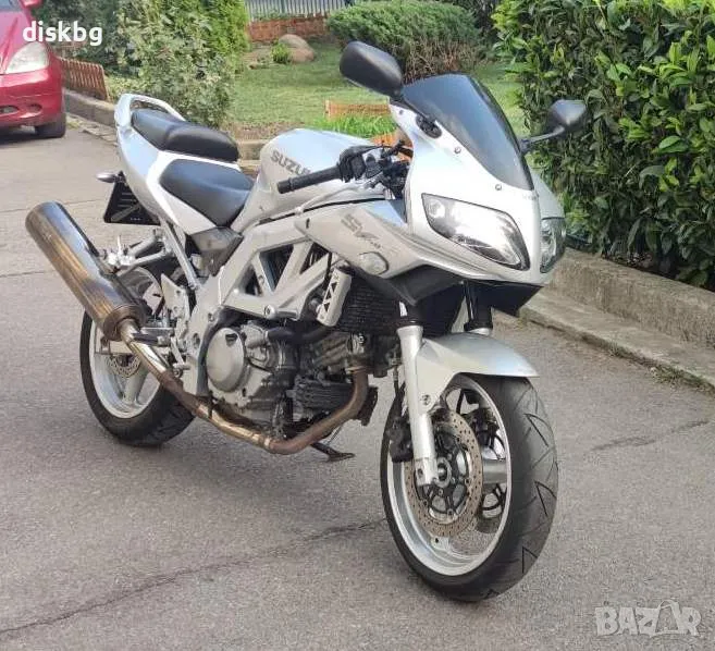 Мотор Suzuki SV 650S Gen2 650см3 72к.с. 2003 година - сребрист, снимка 1