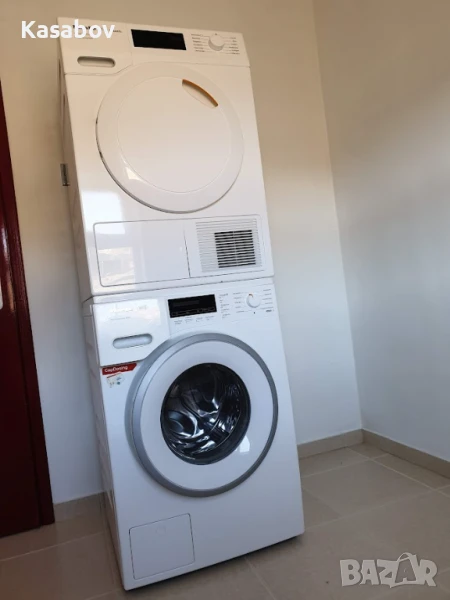 Miele Пералня и Сушилня Комплект Миеле 12м Гаранция, снимка 1