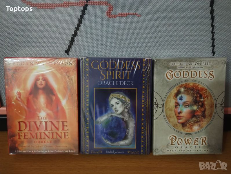 Оракул карти: Divine Feminine Oracle & Goddess Power & Goddess Spirit, снимка 1