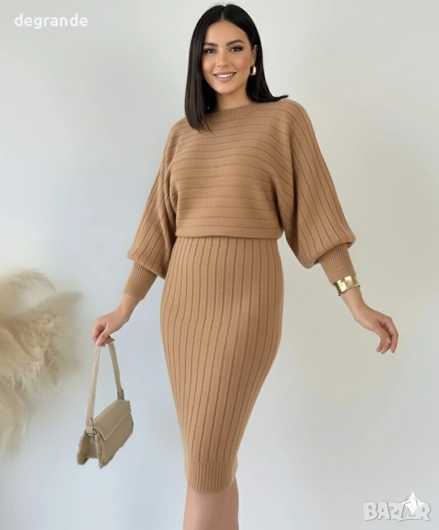 Рокля с пуловер, снимка 1