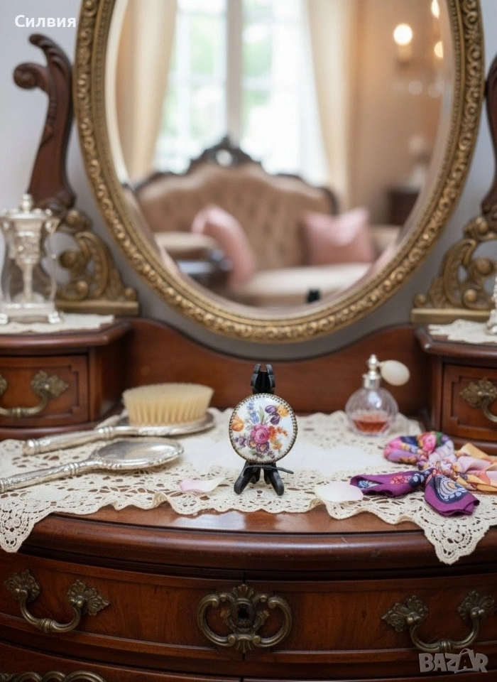 Старинна брошка, снимка 1