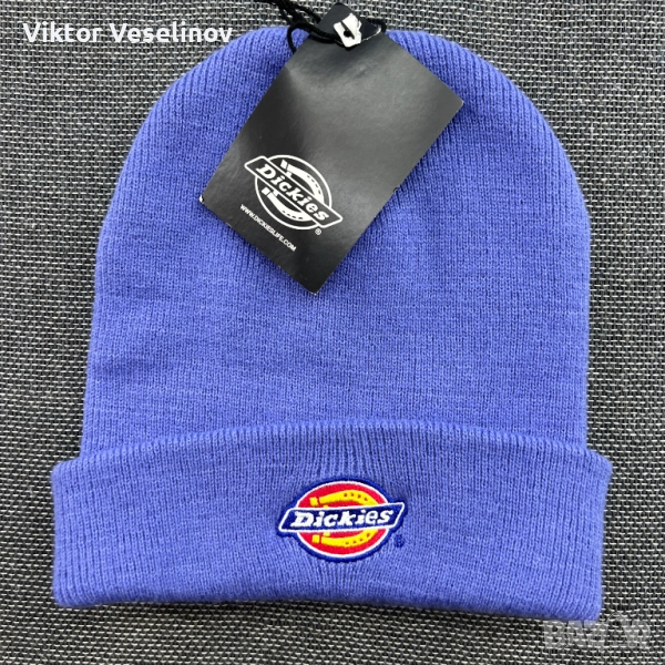 Нова с Етикет Dickies  Beanie Лилава Шапка, снимка 1