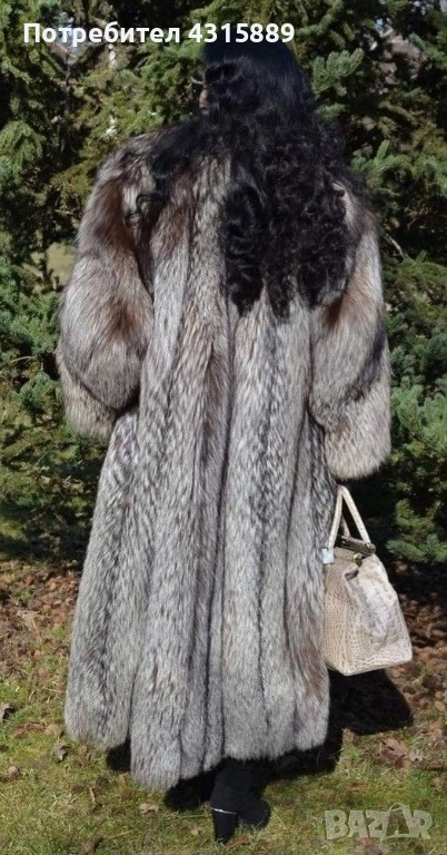 палто естествен косъм, снимка 1