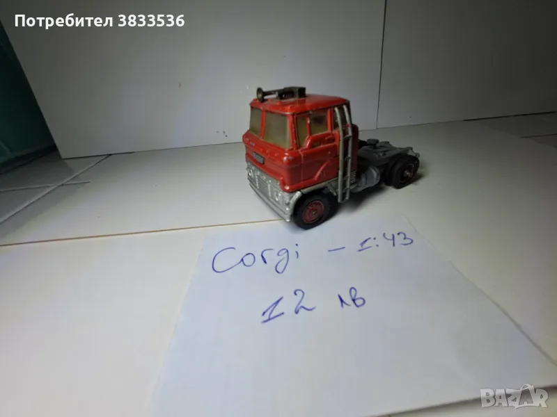 Ford Diesel truck стар метален Corgi модел., снимка 1