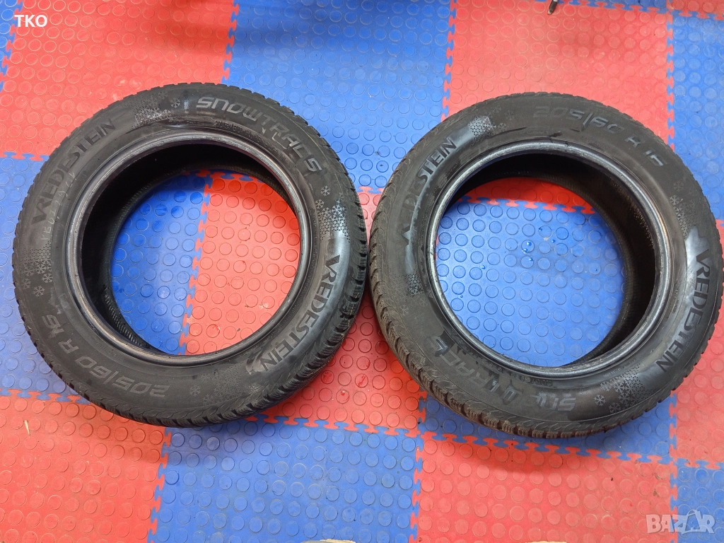 2бр. зимни гуми VREDESTEIN Snowtracs 205/60/ R16, снимка 1