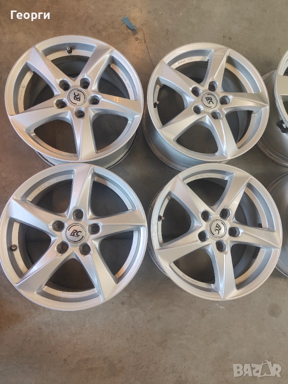 4бр.алуминиева джанта 16цола за Toyota, Nissan,Mazda,Hyundai, снимка 1