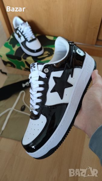 Bape Sta Black Ape Обувки Маратонки Кецове Размер 42 Номер , снимка 1