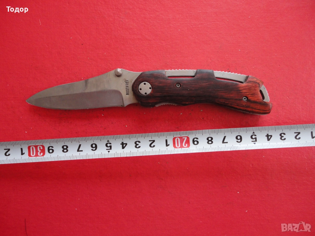Немски джобен нож 9, снимка 1