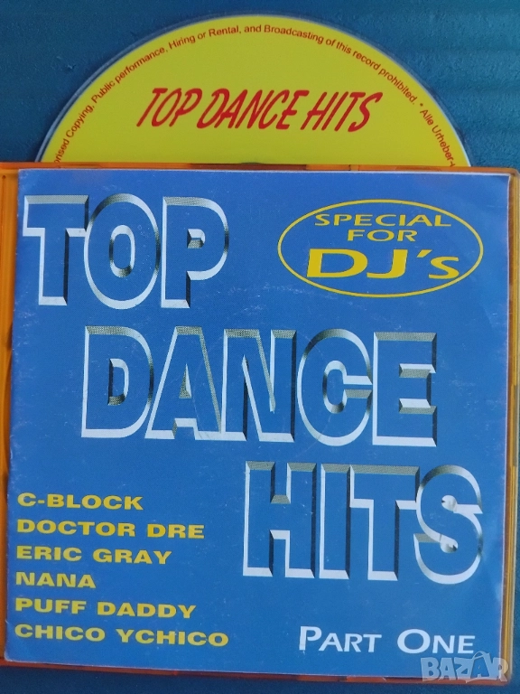 Specials for DJ's Top Dance Hits -  матричен диск dance музика, снимка 1