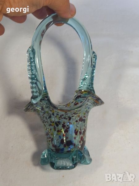 стъклена кошница Murano , снимка 1