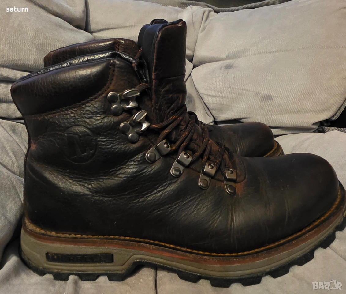зимни мъжки планински обувки Merrell номер 44 кожа, снимка 1