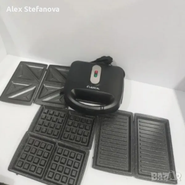 Грил - тостер, LEXICAL, 3В1, снимка 1