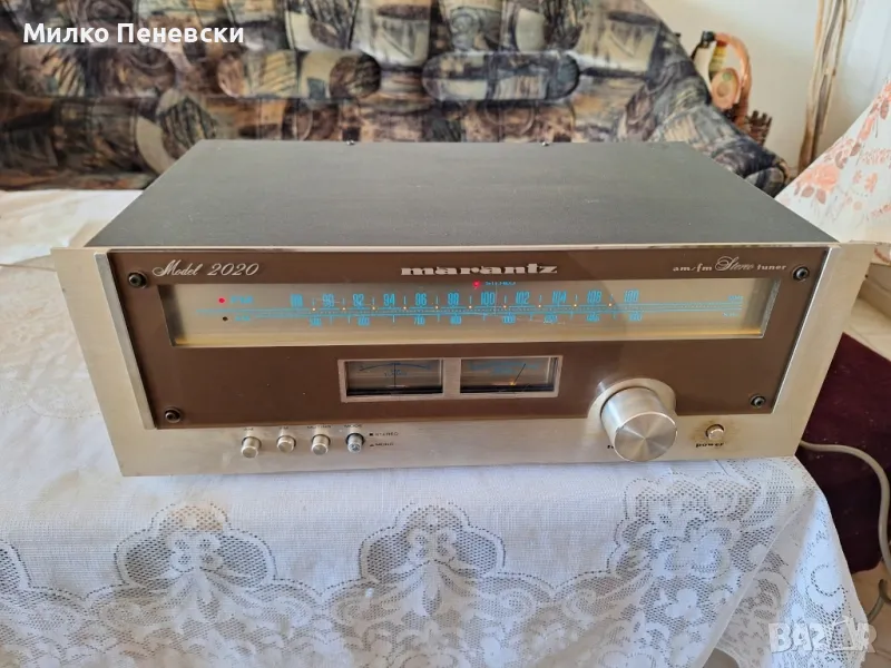 MARANTZ MODEL 2020 HIFI VINTAGE STEREO TUNER  MADE IN CALIFORNIA USA, снимка 1