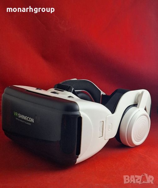3D VR сет очила за телефон + слушалки, снимка 1