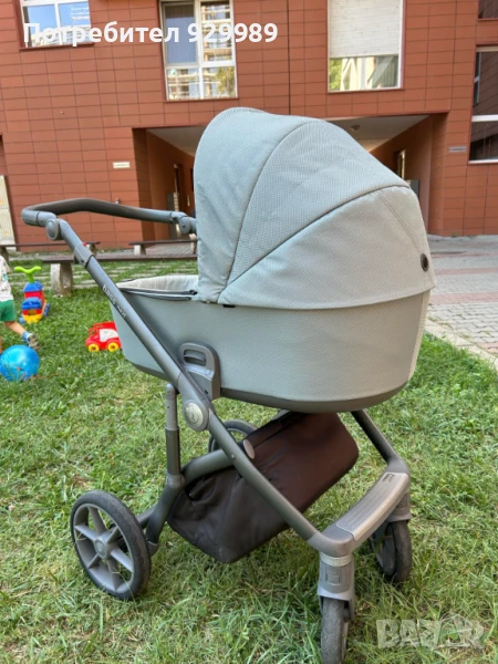 Бебешка количка 2 в 1 Roan BASS NEXT Ocean Mood, снимка 1