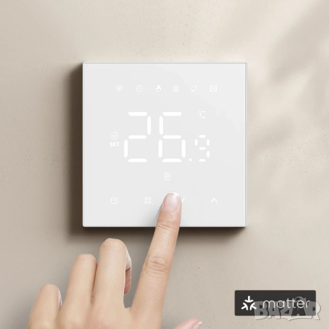 MIUCDA WiFi Програмируем термостат за водно подово отопление 3A, снимка 3 - Друга електроника - 50909107