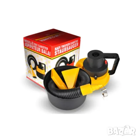 Прахосмукачка за кола за мокро и сухо чистене  , снимка 5 - Прахосмукачки - 50379537