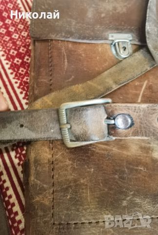Стара командирска офицерска чанта , снимка 7 - Антикварни и старинни предмети - 45781756