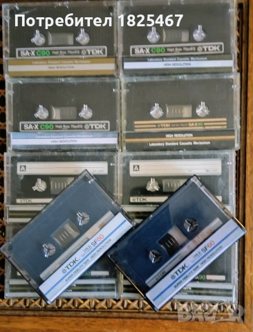 TDK SA-X SA SF, снимка 2 - Аудио касети - 53411410