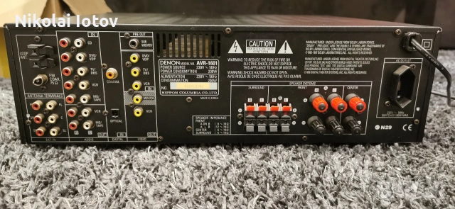 DENON AVR-1601 AV Receiver, снимка 4 - Ресийвъри, усилватели, смесителни пултове - 53486407