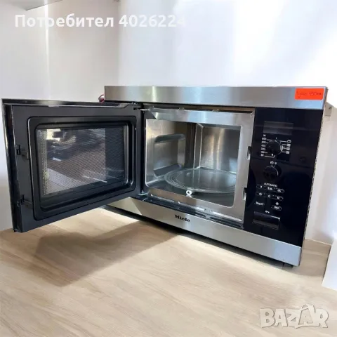 Микровълнова Miele за вграждане, модел: M 8161-2, снимка 3 - Микровълнови - 46968631