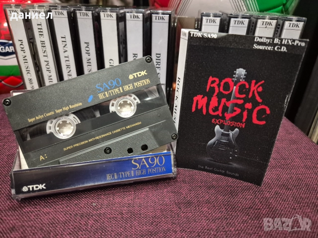 Аудио касети TDK SA/SA-X 90 - поп и рок музика, Genesis, Tina Turner и др. + подарък, снимка 10 - Аудио касети - 52737331