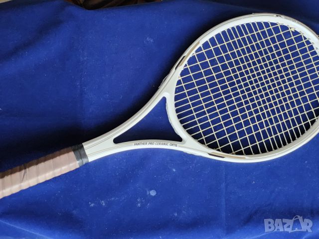 ракета за тенис Slazenger Panther serries Pro Ceramic oms, Germany + 4 нови топки Head,намалена цена, снимка 1 - Тенис - 45859771