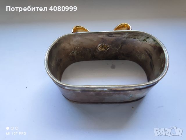Метални пръстени за салфетки - 12 броя, снимка 3 - Прибори за хранене, готвене и сервиране - 45525450