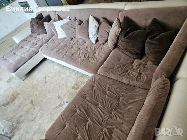 Диван - холна гарнитура, снимка 6 - Дивани и мека мебел - 52136581