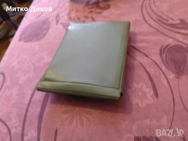 Магнитен шах от соца рядък сгъваем в кожено калъвче от соца 115х90мм нов, снимка 14 - Шах и табла - 50113550