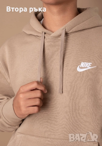 Nike fleece горнище мъжка оригинален , снимка 2 - Спортни дрехи, екипи - 52630926