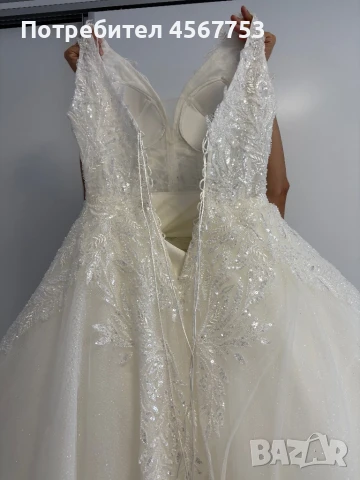 Булчинска рокля, снимка 3 - Сватбени рокли - 51397167