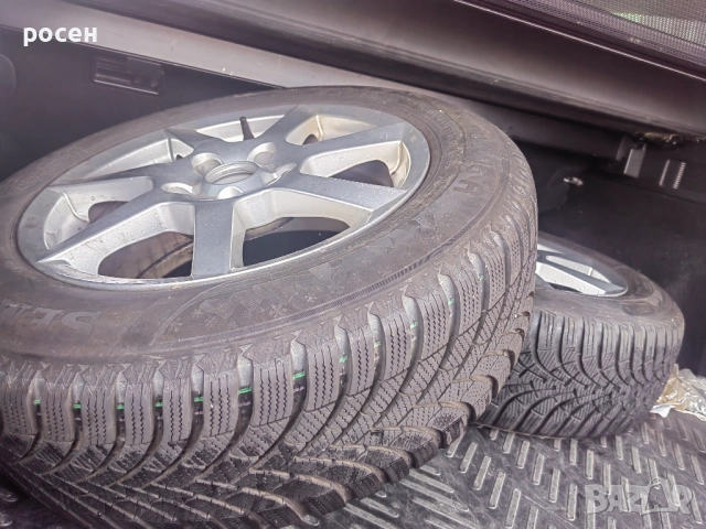 Джанти 5х114,3 16цола с зимни гуми нови