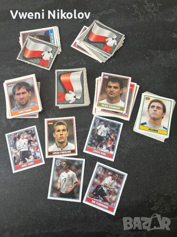 280 стикера Merlin England 2006