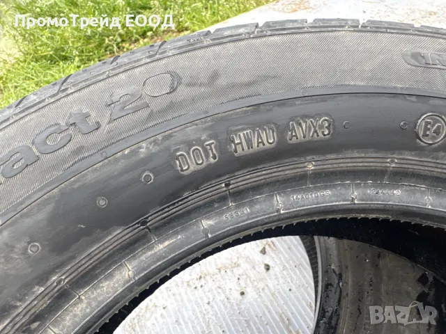 Два броя летни гуми гума Континентал Continental 165/70 R14 14”, снимка 3 - Гуми и джанти - 49959043