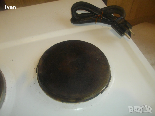 Българска РАХОВЕЦ 01 Комбинирана ел. печка готварска от Соц НРБ 1985г. с мощност 3680W, снимка 5 - Печки, фурни - 53419898