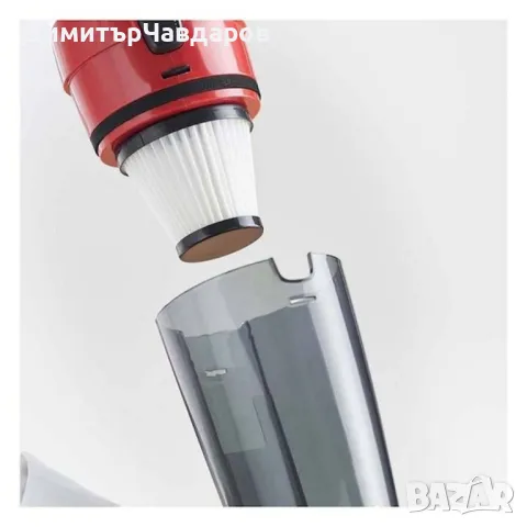 Прахосмукачка вертикална и ръчна 2в1 Rosberg, 600W, 0.8л., Циклон, Без торба, снимка 8 - Прахосмукачки - 50038596