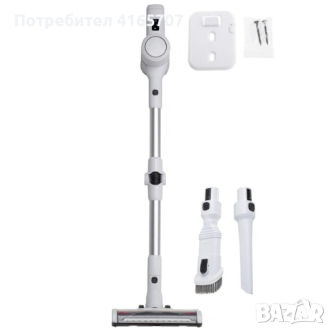 Безжична вертикална прахосмукачка с LED дисплей и мощност 16 000 Pa – лека, гъвкава и идеална за все