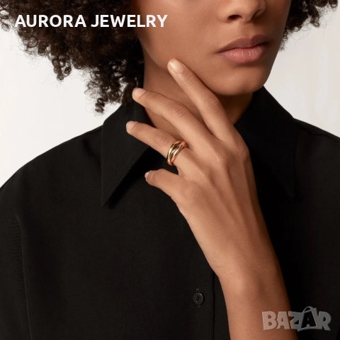 CARTIER Trinity Classic Унисекс Пръстен, снимка 10 - Пръстени - 52843798