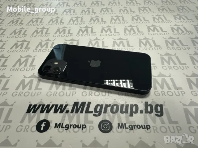 #MLgroup предлага:   #iPhone 12 128GB Black 95%, втора употреба, снимка 3 - Apple iPhone - 48198996