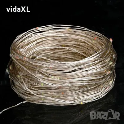 vidaXL LED стринг със 150 LED многоцветен 15 м (SKU:330054), снимка 3 - Лед осветление - 49499918